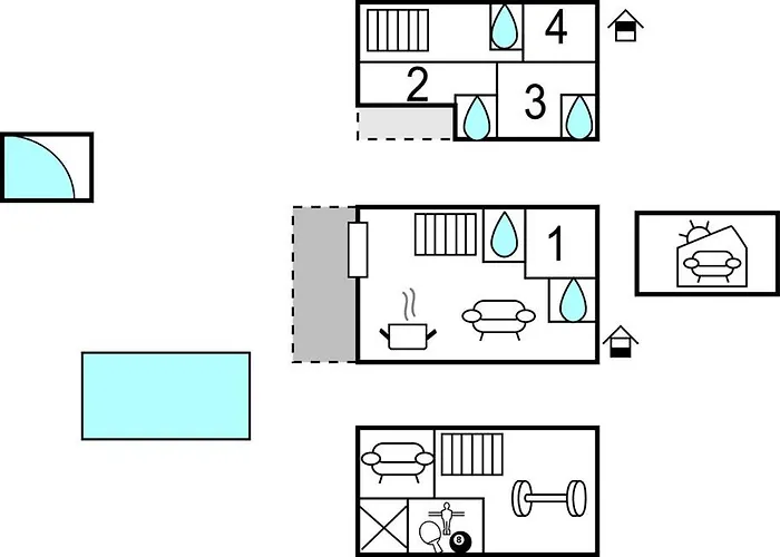 Ferienhaus Awesome In With Sauna *